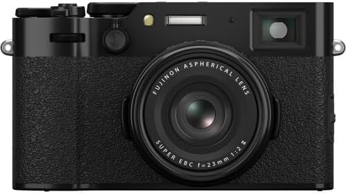 FUJIFILM X100VI Digital Camera (Black) Bundle + Accessories Including 64GB Extreme Pro Memory, Case, Tripod, Photo/Video Software Package and More (21 Items)