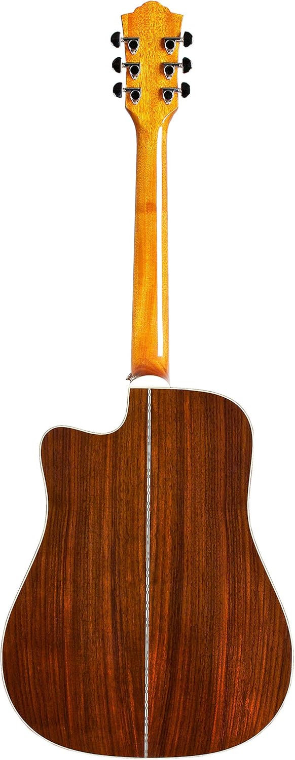 GUILD Westerly Collection Acoustic-Electric Guitar, Natural Gloss (384-0505-721)