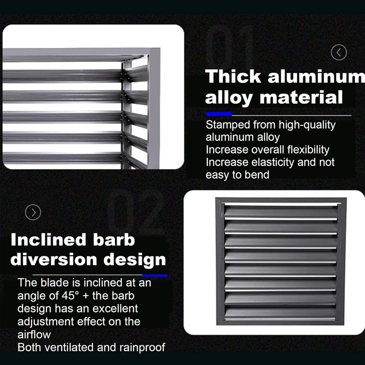 Cover Type air Conditioner Outdoor Unit,air Conditioner Fence,Anti-Theft Sturdy Aluminum AC Covers,Noise Reduction,Fence to Hide air Conditioner, Applicable to air Conditioner Outdoor Unit