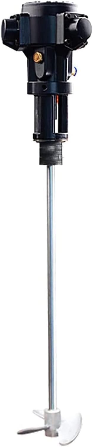 Pneumatic Bracket Mixer, 5 Gal/20LPneumatic Paint Mixer Machine, Desktop Vertical Air Agitator, for Mixing Feed, Plaster(Color:Scatterplate)