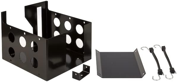 Buyers Products LT15 Rack Organizer for Lawn & Yard Hedge Trimmers, Chainsaws, Blowers and More, Made In the USA, Open & Enclosed Landscape Trailer Accessories, Lawn Care Equipment