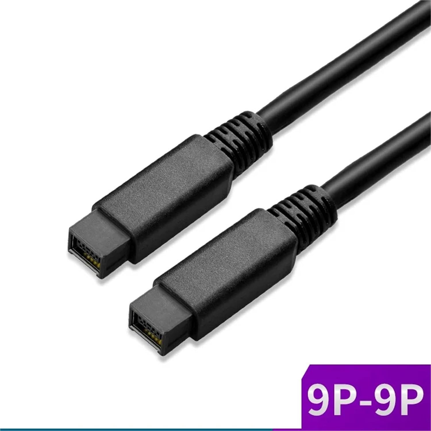 IEEE1394B Data Cable 1394B 9P to 9P 9P-9P 9 Pin to 9Pin Industrial Camera Cable Firewire 800 Mbps 1.5m 3 Meters 5m 10m 15m(10m)