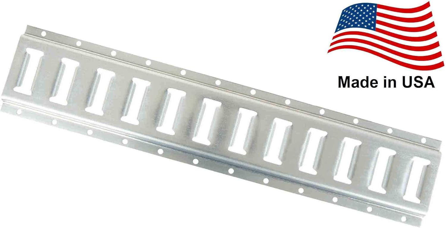 Mytee Products 22 Pieces E-Track Tie Down Kit - 6 Galvanized Horizontal 5' E Track Rails, 8 D Rings, 8 Rope Tie Offs - Heavy Duty E Track Accessories for Enclosed Trailers & Vans