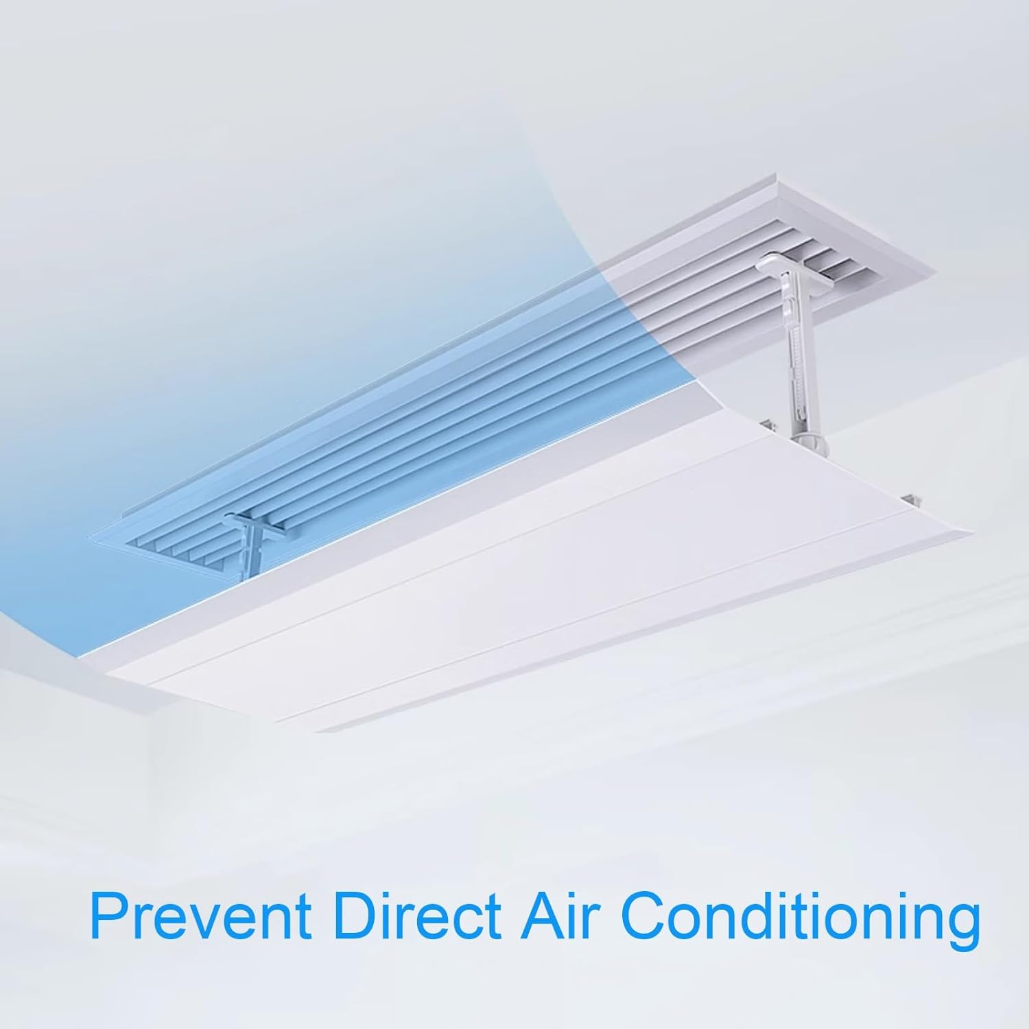 Ac Wind Deflector, Air Conditioner Deflectors, Retractable Adjustable Angle, Air Conditioners Wind Deflector for Ceiling