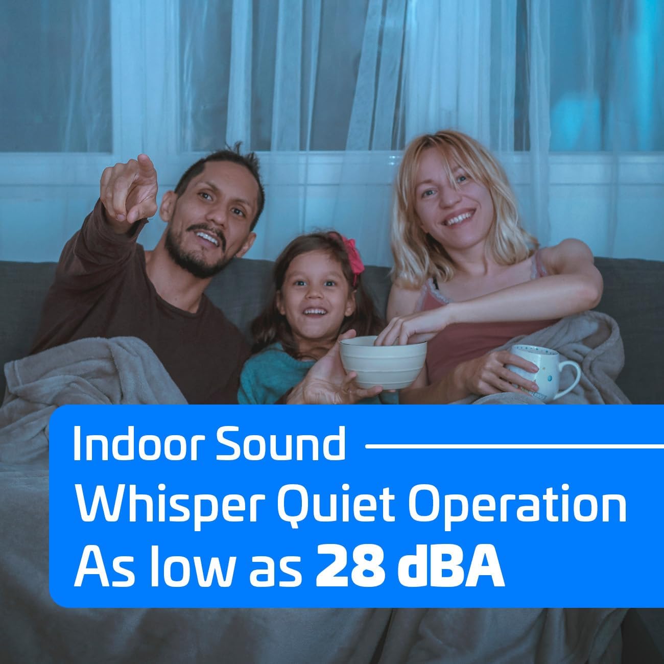 ACiQ 20 SEER2 Essentials 9000 BTU Comfortable Inverter Mini Split AC/Heating System, 0.75 Ton White Wall Mount Ductless Heat Pump AC Unit, with 16ft Installation Kit | WiFi Control, 208/230V, R454B