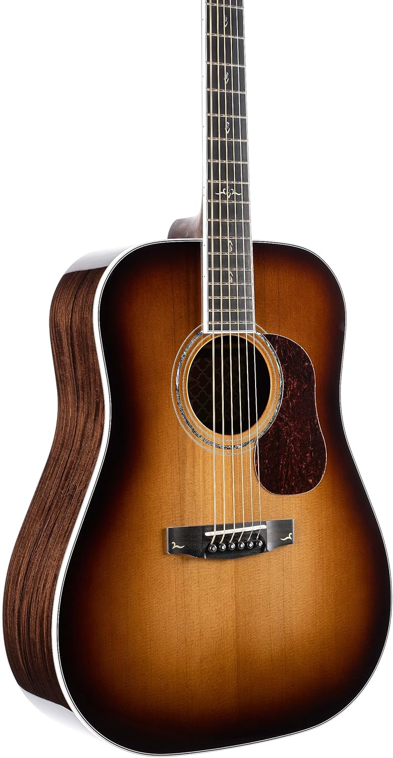 Cort 6 String Acoustic Guitar, Right, Light Burst, Full (GOLDD8LB-U)