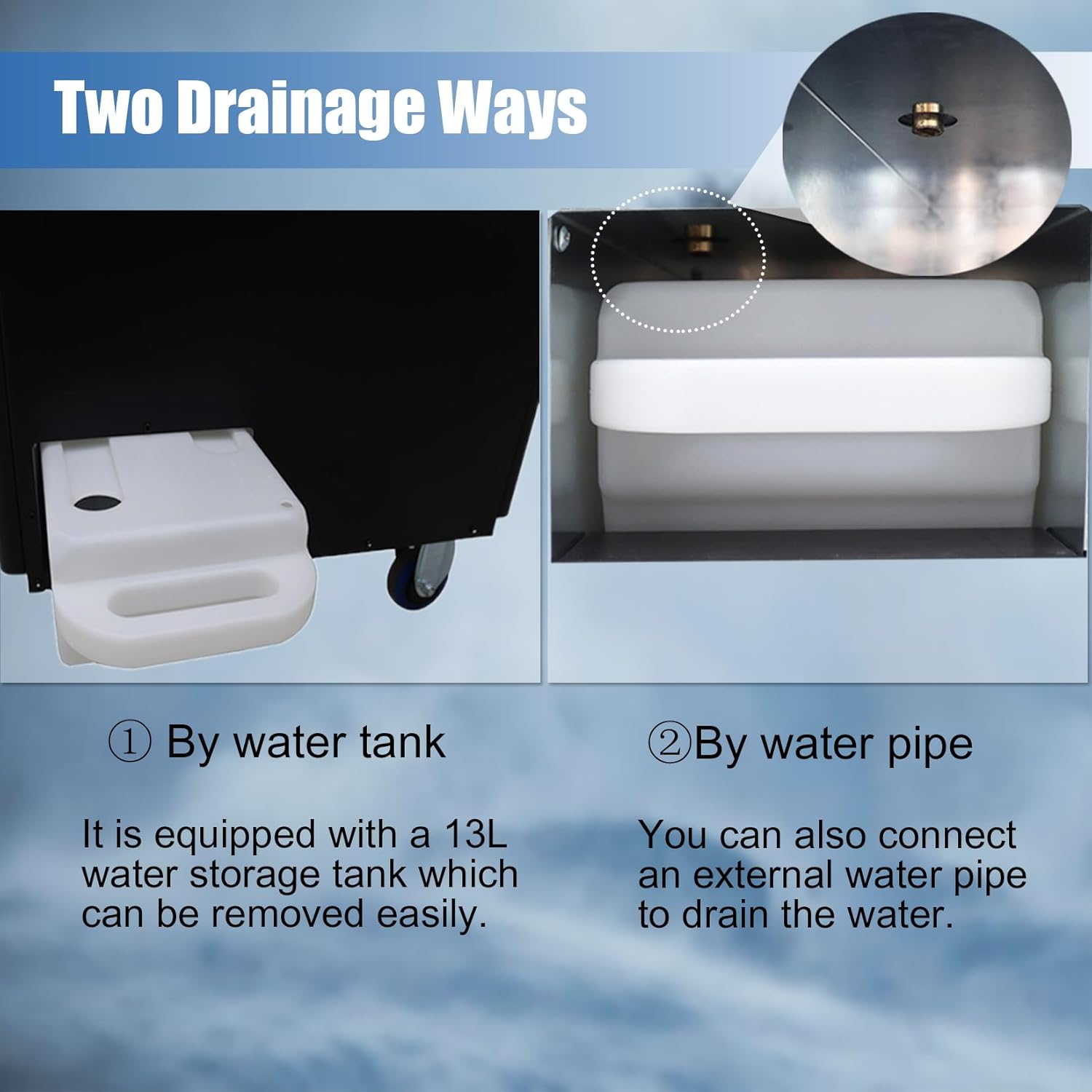 Industrial Air Conditioner Commercial Spot Cooler Indoor Outdoor 12000 Btu/h Mobile Air Conditioner 220V 1.1kw Dual-Column