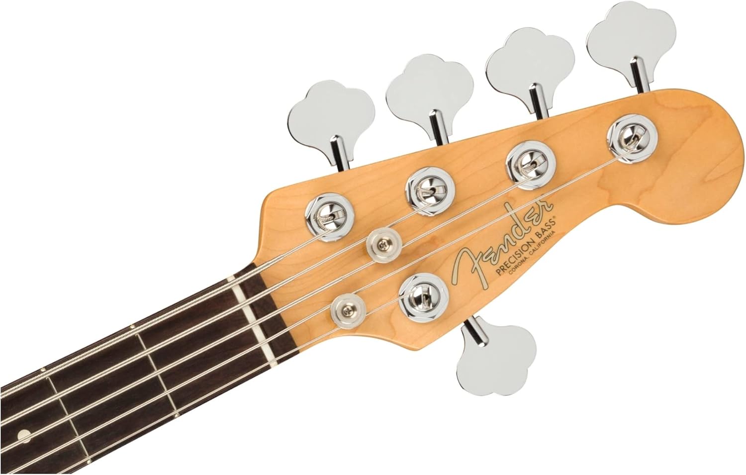 Fender American Professional II 5-String Precision Bass, Olympic White, Rosewood Fingerboard