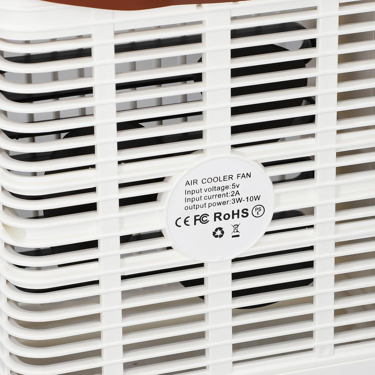 Portable Air Conditioners, Evaporative Mini Air Cooler, Air Cooler Cooling Fan, 2 Cold Mists, 5 Speeds Fan, 7 LEDs, with 680 Ml Tank, for Room Bedroom Office