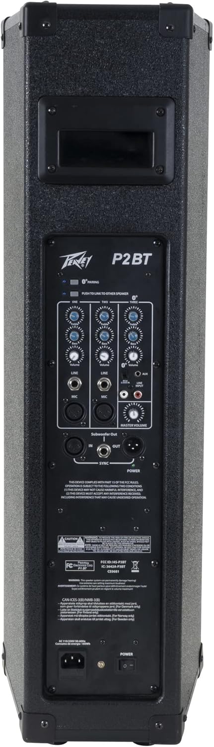 Peavey P2 BT™ All-in-One Portable PA System