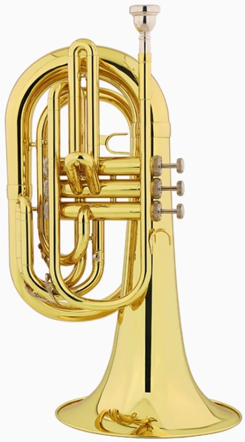 Marching Euphonium B flat brass instrument suitable for beginners