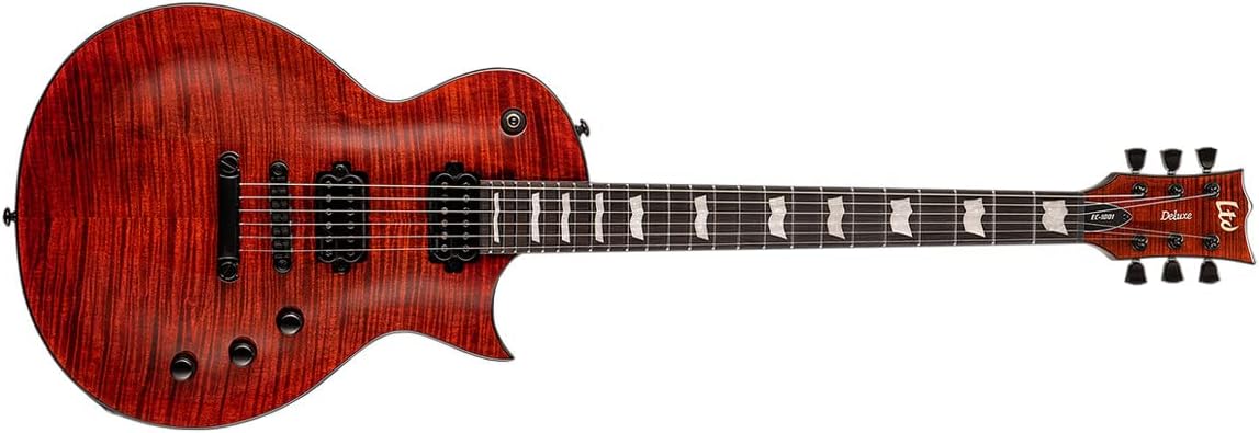 ESP LTD Deluxe EC-1001 Electric Guitar, Tiger Eye