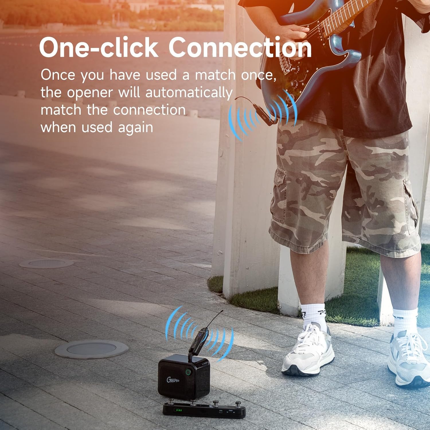 MOOER GE150 Pro Li Guitar Amp Modelling Multi Effects And GWU4 UHF Transmitter Receiver