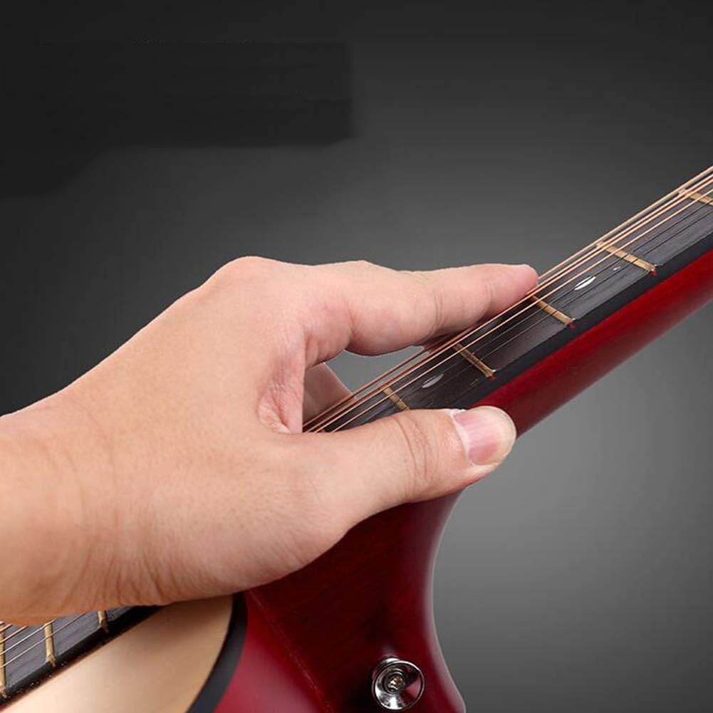 Etlegor Classical Guitar Steel String Full Size 38in Beginner Guitar Kit with Gig Bag, Strings, Picks Portable Travel Guitar,10 Colors (Color : Natural)