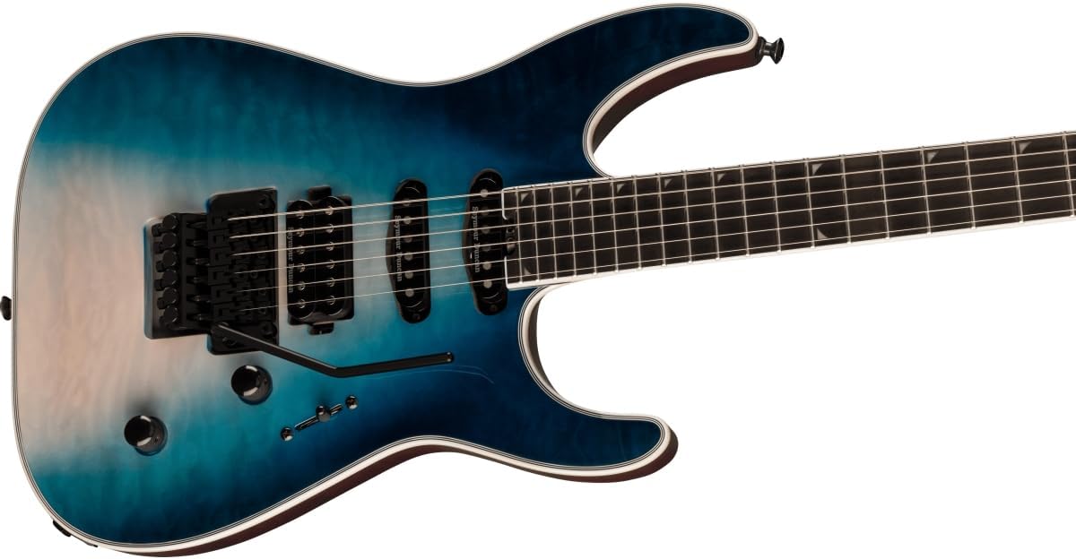 Jackson Pro Plus Series Soloist SLA3Q Electric Guitar - Polar Burst