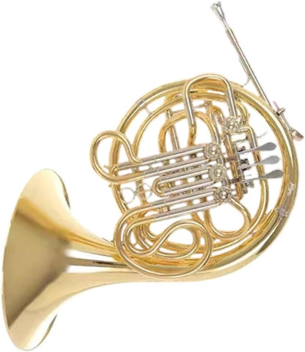 4 Key French Horn French Horn 4 Key Double Row Gold Copper Rose B/F Professional Performance Beginner(1)