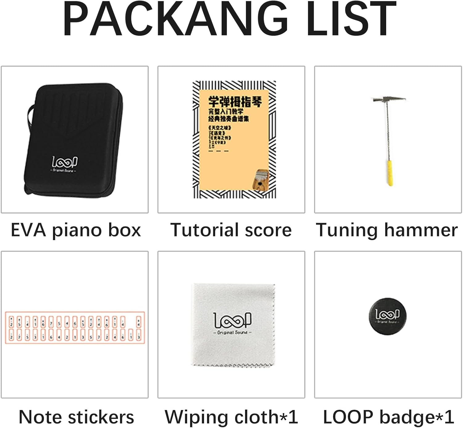 Kalimba Thumb Piano 42 Keys - Portable Finger Piano with Tuning Hammer, Instruction Book & Bag, Ideal Gift for Beginners & Professionals, Solid Acacia Wood