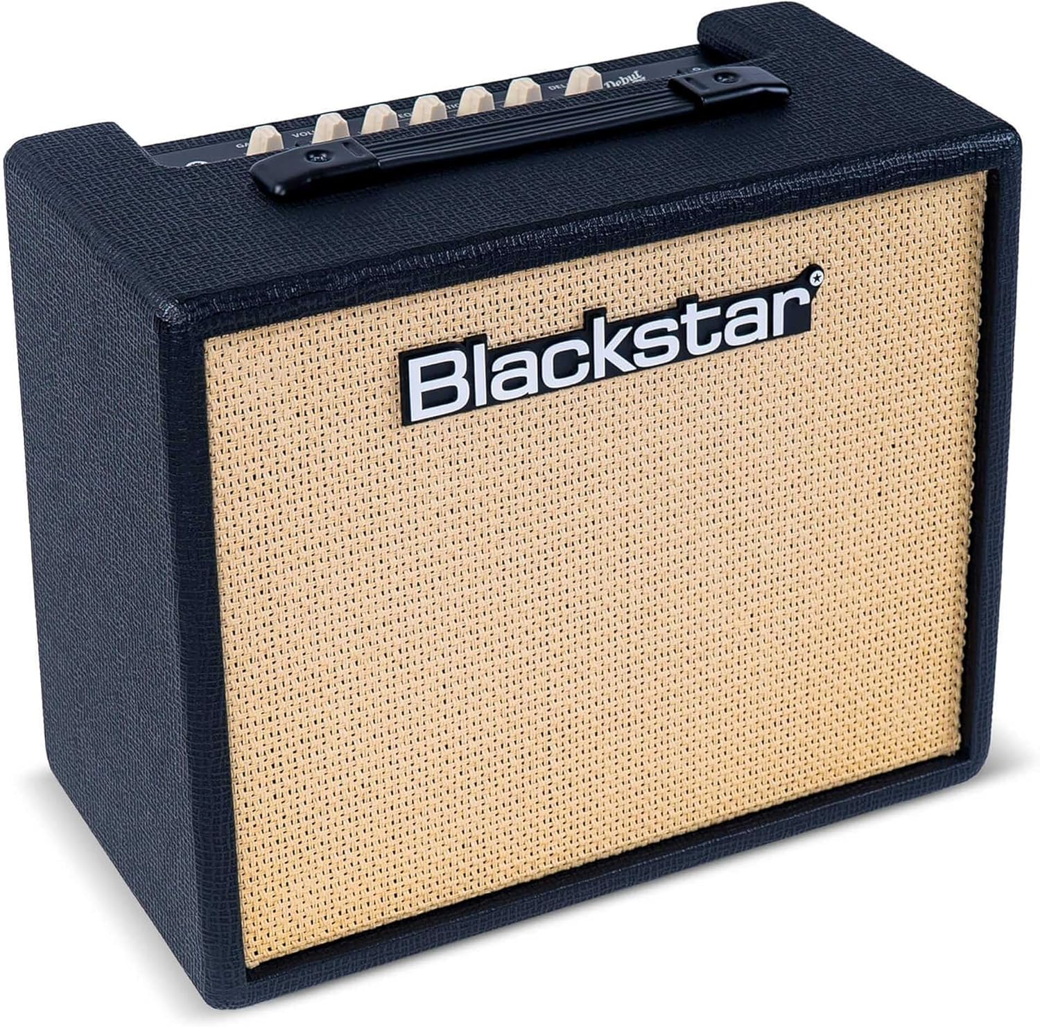Blackstar Debut 30E Guitar Combo Amplifier - Black Bundle with Instrument Cable, Picks, and Austin Bazaar Polishing Cloth