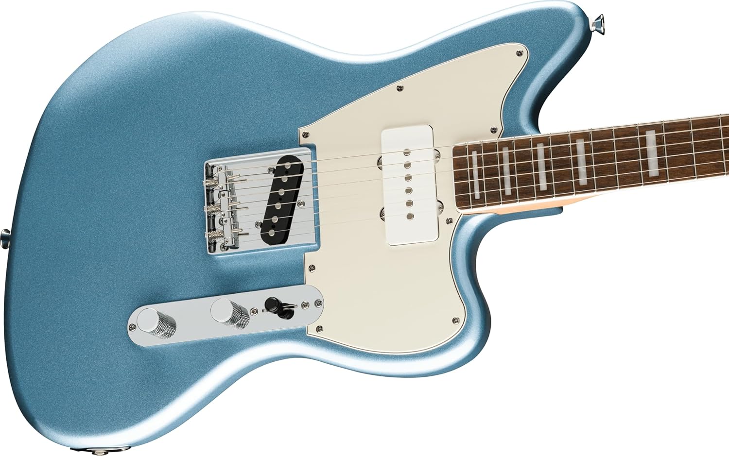 Fender Limited Edition Paranormal Offset Telecaster SJ, Laurel Fingerboard, Parchment Pickguard, Ice Blue Metallic
