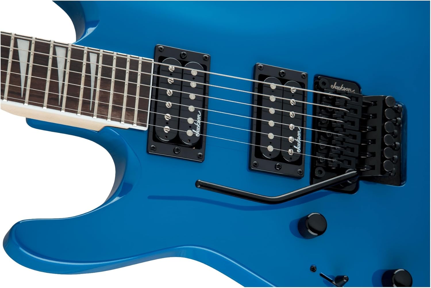 Jackson JS Series Dinky Arch Top JS32 DKA Left-Handed - Bright Blue