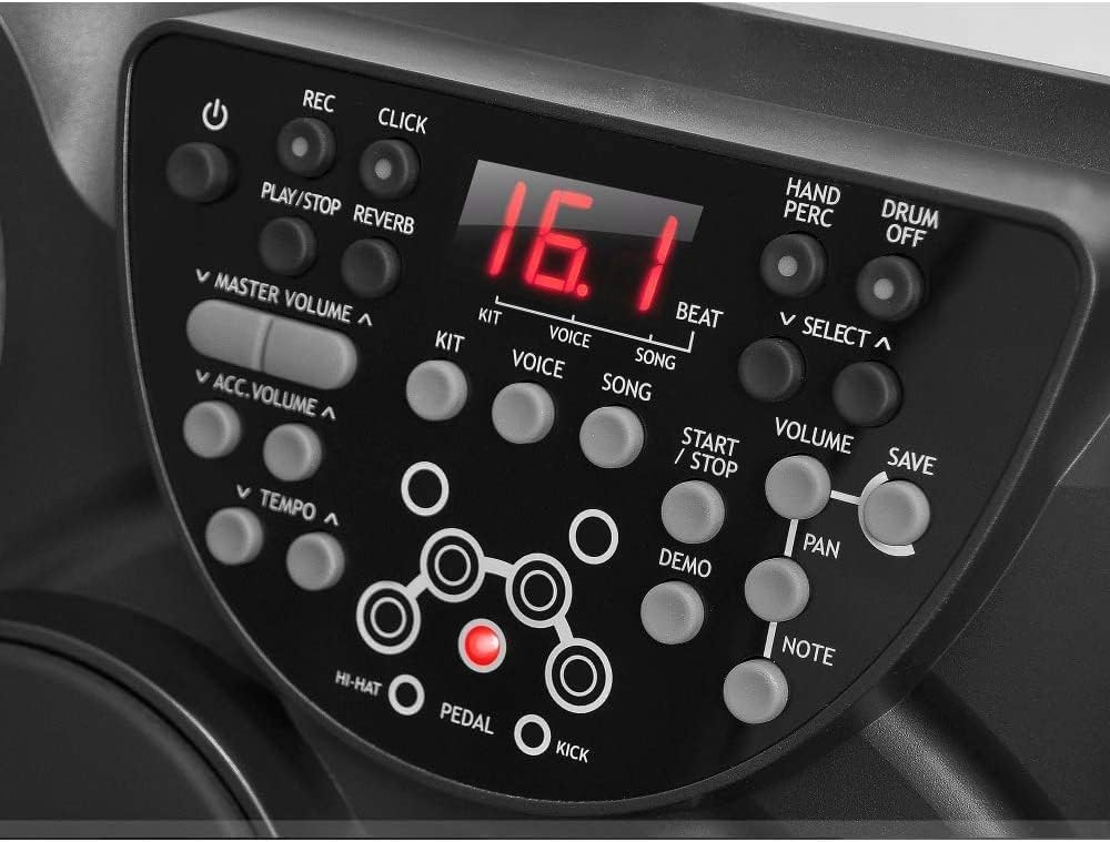 Pyle-Pro PTED01 Electronic Table Digital Drum Kit Top W/7 Pad Digital Drum Kit