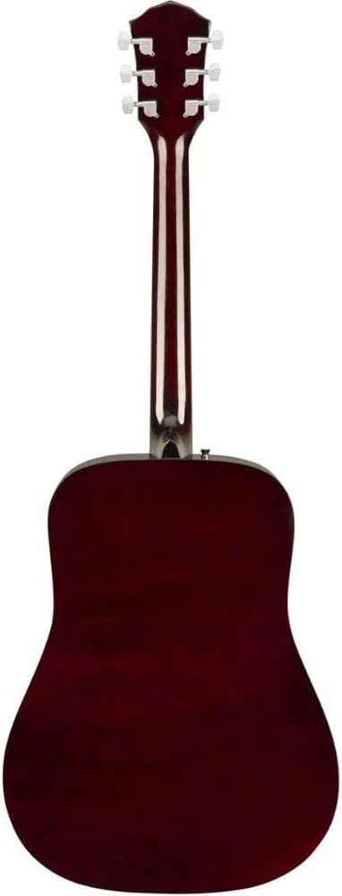 Fender Acoustic Guitar with Guitar Bag, with 2-Year Warranty, FA-125 Dreadnought with Alloy Steel Strings, Glossed Natural Finish, Basswood Construction