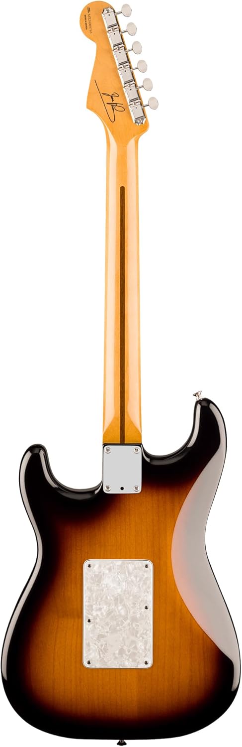Fender Dave Murray Stratocaster - 2-Color Sunburst Bundle with Deluxe Gig Bag, Cable, Strap and Guitar Cleaning Kit