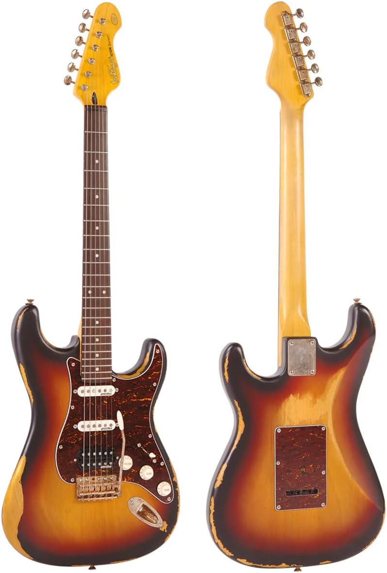 Vintage Guitars Icon V6 Electric Guitar - Sunburst