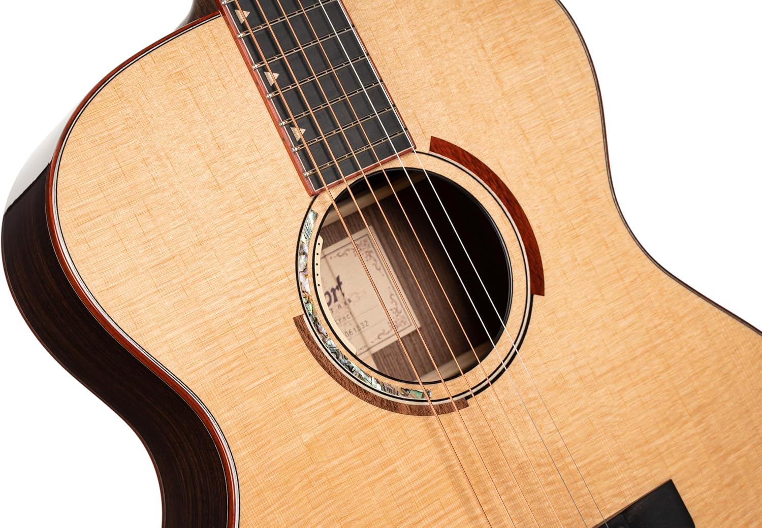 Cort Masterpiece Series Abstract Delta A/E Guitar With Case