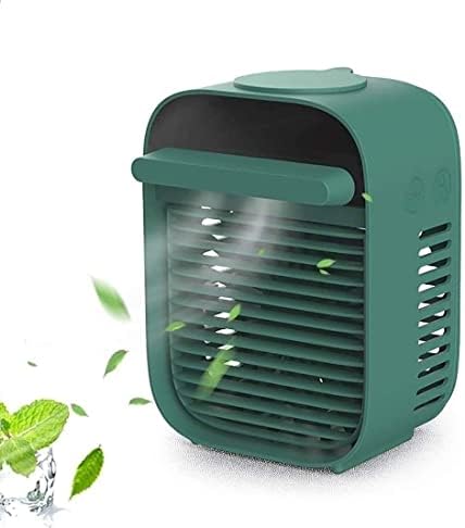Portable Air Conditioner Fan, Small Desktop Cooling Fan, Personal Air Conditioner, Portable Air Cooler, Suitable for Home, Bedroom Room, Office, Dorm