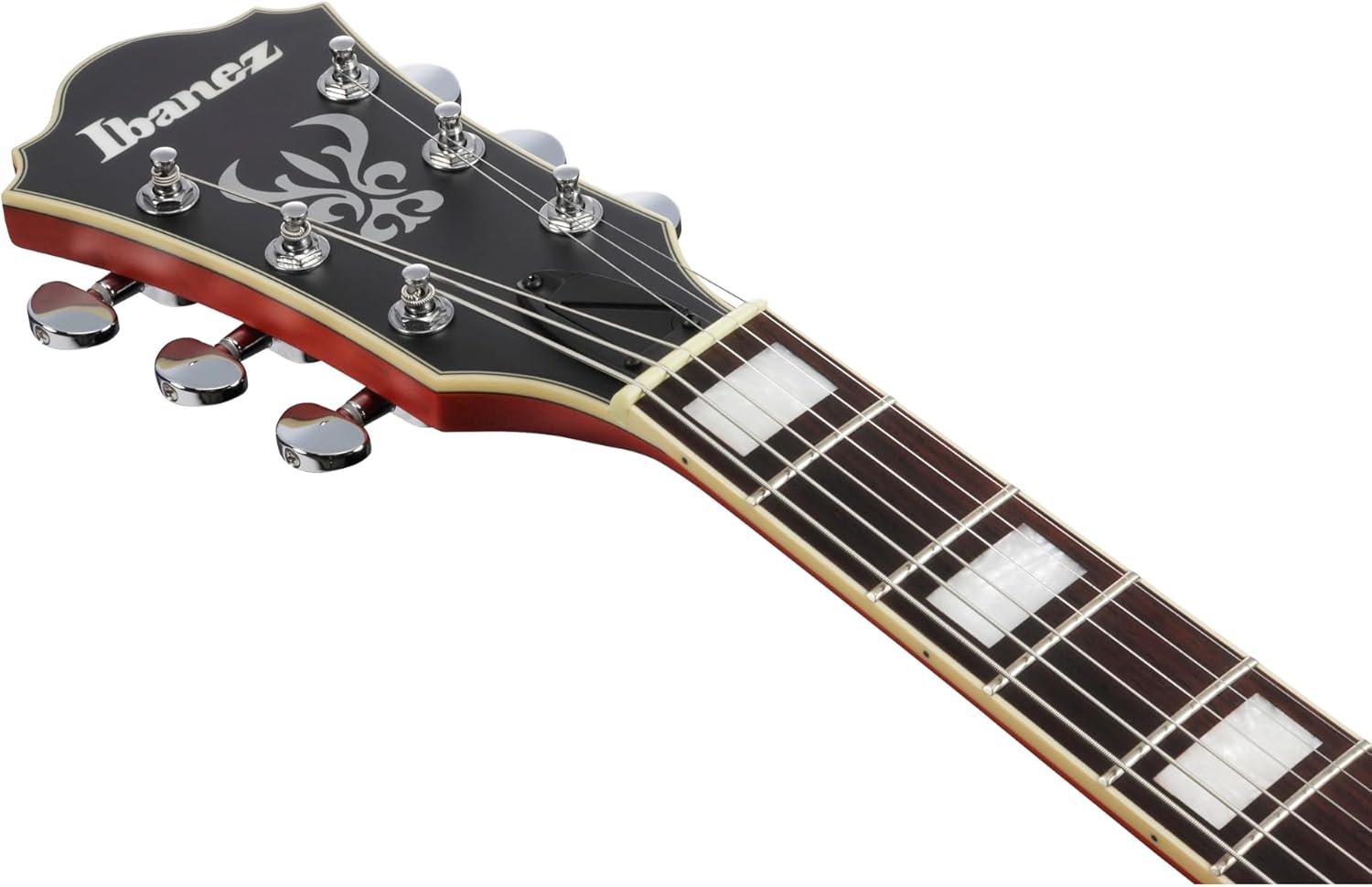 Ibanez AS73 Artcore 6-String Right-Handed Electric Guitar with Linden Body, Nyatoh Neck, and Rosewood Fretboard (Transparent Tangerine Flat)