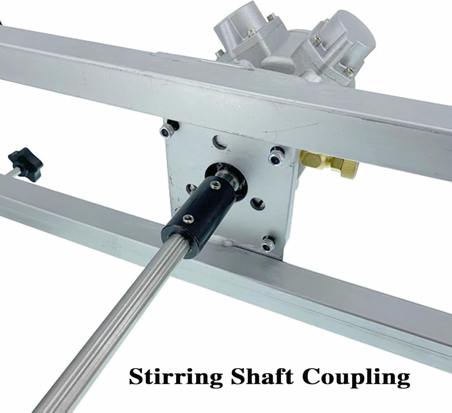 IBC Air Agitator, 1 Ton Tank Mixer Machine, Pneumatic Paint Stirring Machine, Folding Propeller, with Support Hanger, for Ink Dissolver Agitator-