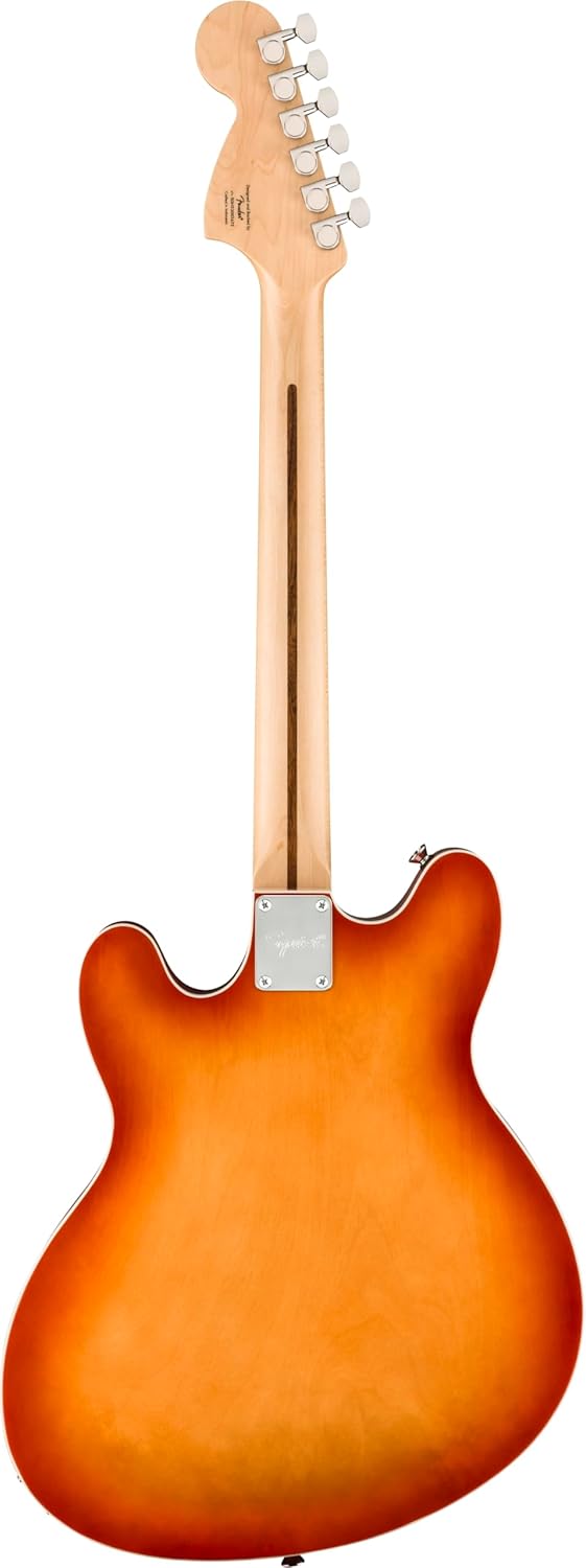 Fender Affinity Series Starcaster Deluxe, Maple Fingerboard, Sienna Sunburst