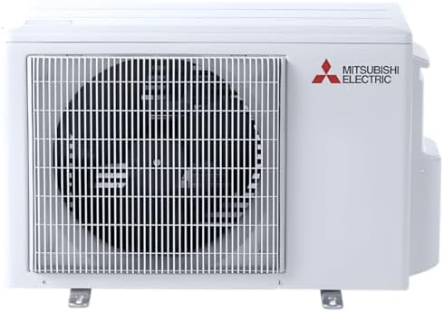 Mitsubishi 9000 BTU 20 SEER2 HX-Series Mini Split Heat Pump System with 15ft Line Set & Installation Kit - R454B Single Zone | High Efficiency Wall Mounted Ductless AC/Heating Unit