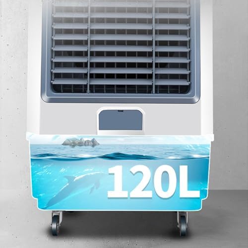 3 in 1 Air Conditioners, Portable Swamp Cooler with Large Water Tank and LED Screen, Evaporative Air Cooler for Room Bedroom Office(76 * 50 * 150cm)