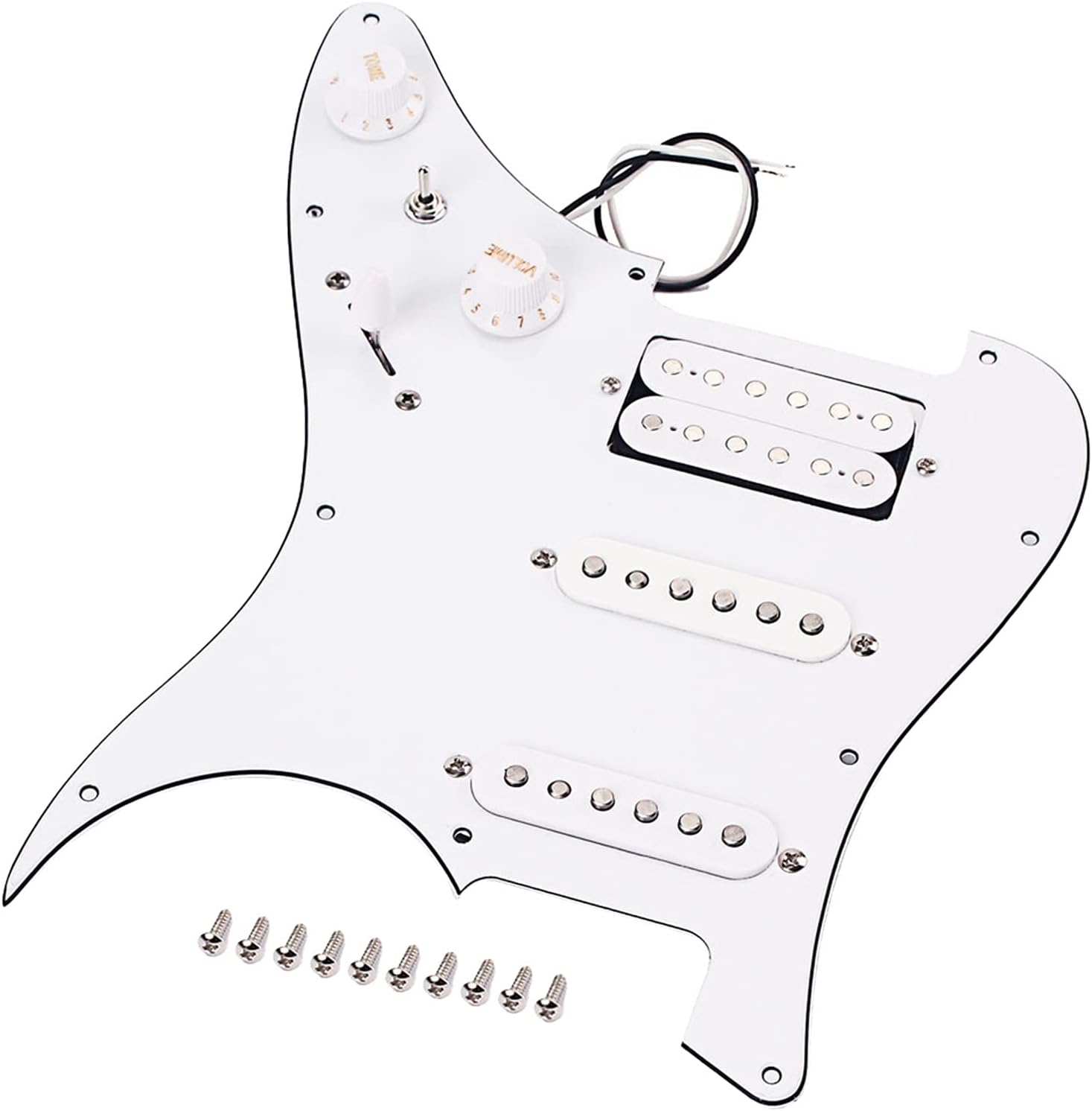 Loaded Prewired Pickguards SSH Alnico for ST Electric Guitar Loaded Pickguard