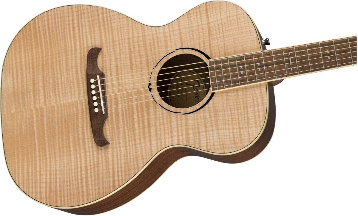 Fender FA-235E Concert Acoustic Guitar, with 2-Year Warranty, Natural