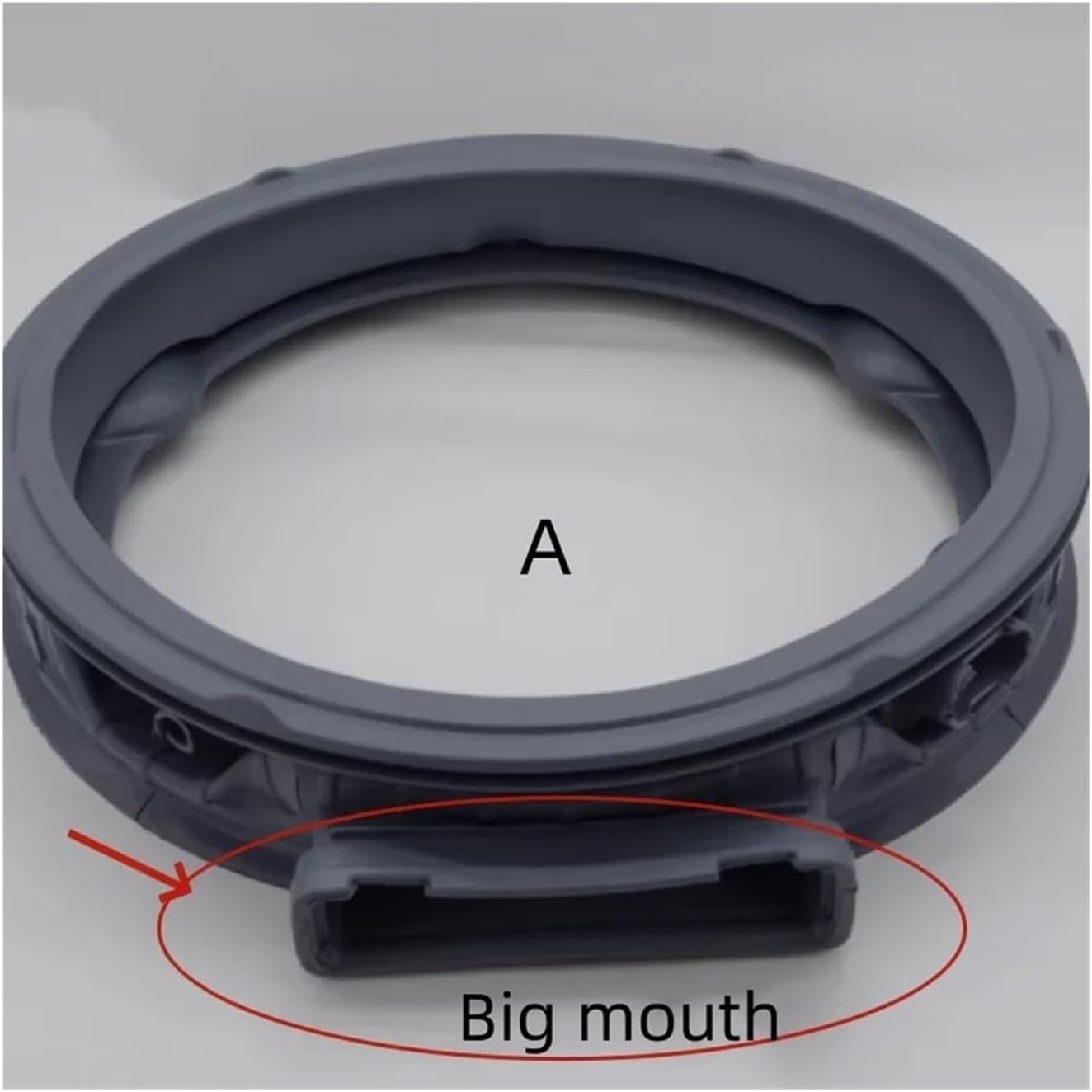 Washing Machine Rubber Seal Waterproof Rubber Ring, Compatible For LG MDS66651601 MDS666516,drum Washing Machine Door Seal Ring(MDS66651601)