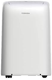 Toshiba PD0811CRU, 8,000 BTU, 6,000 SACC 115-Volt Portable Air Conditioner and Dehumidifier with Remote (Renewed)