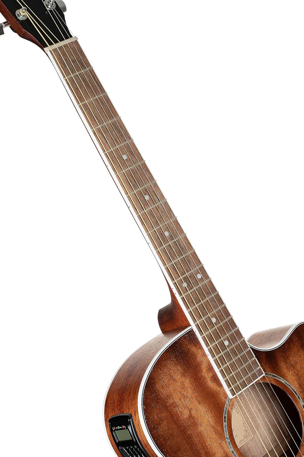 Cort Grand Regal Series GA-MEDX Acoustic-Electric Guitar, Open Pore