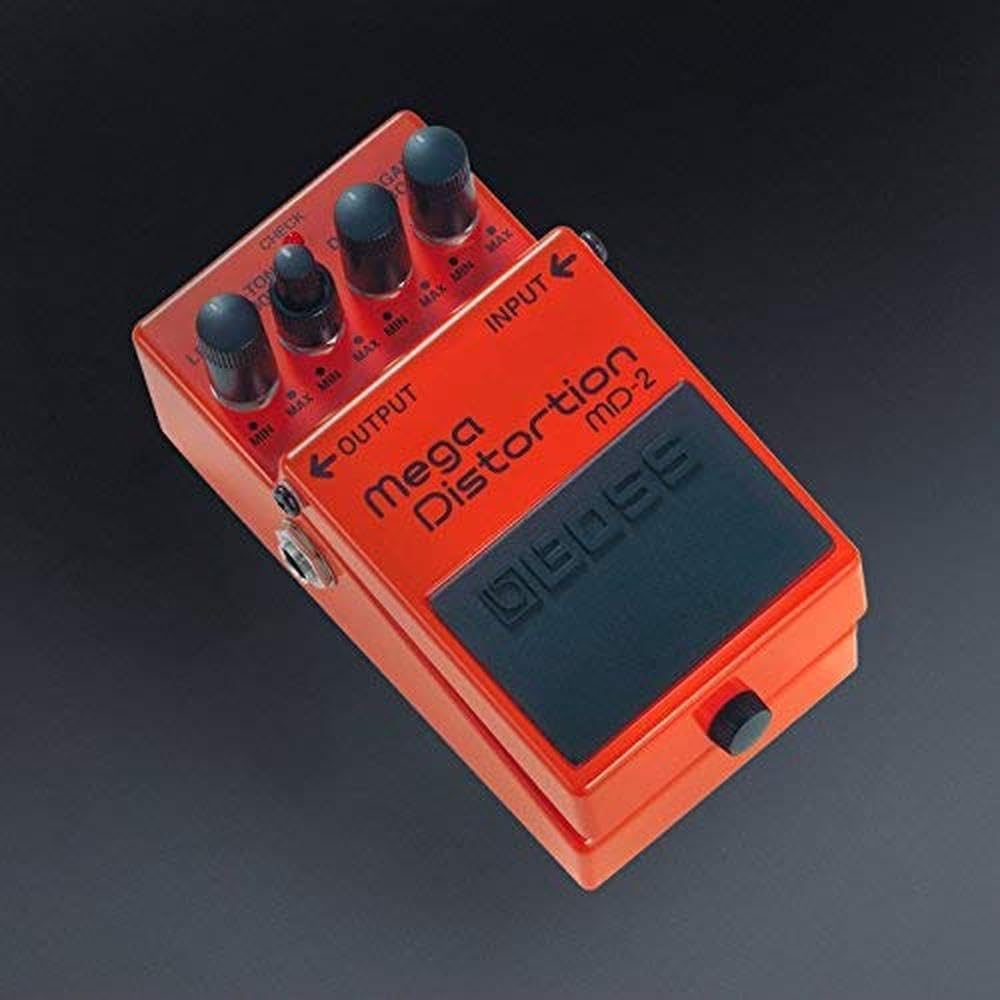 BOSS Md-2 Mega Distortion; Extreme, Low-End Distortion for Modern Metal And Hard Rock