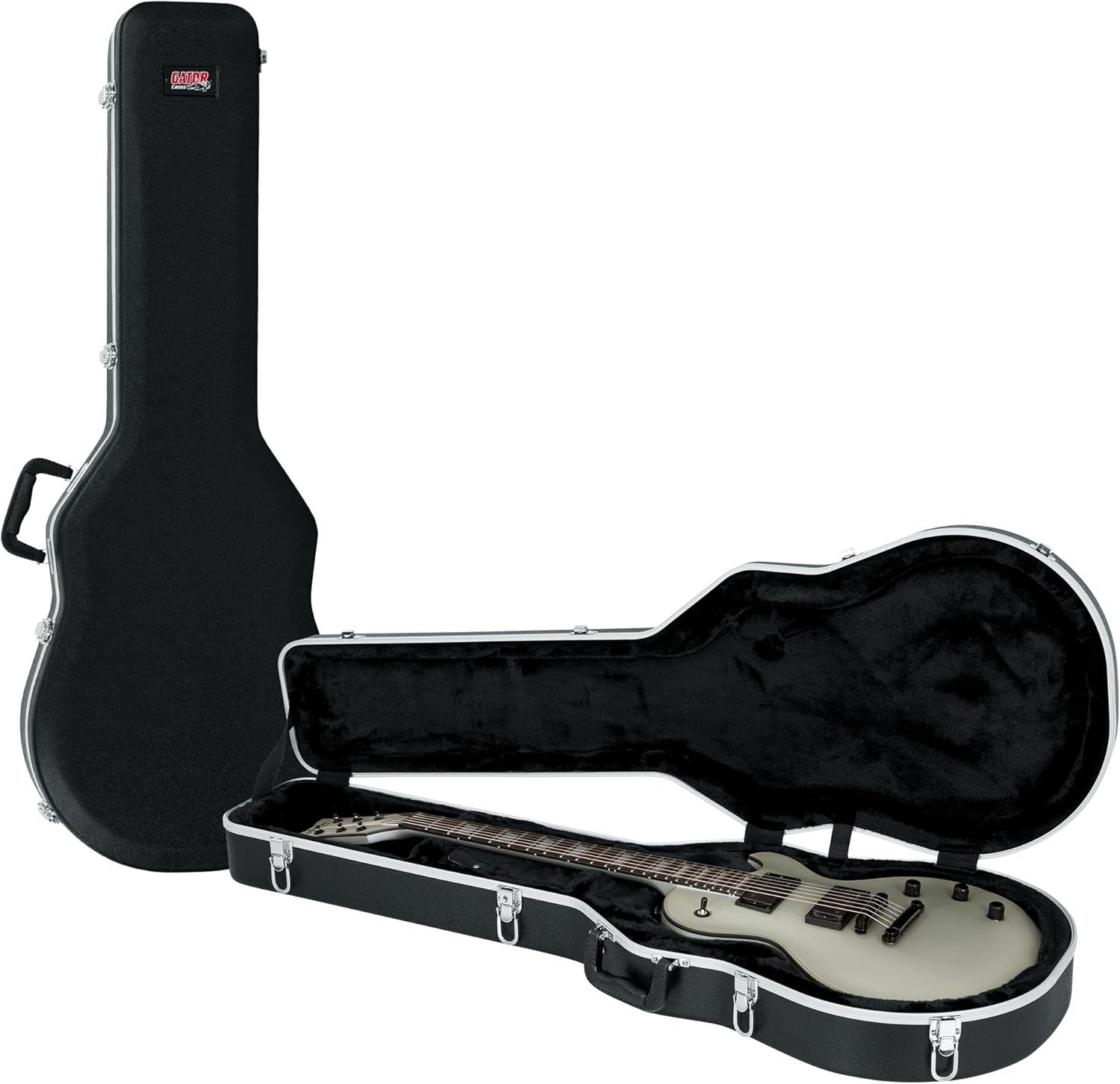 Gator Cases Deluxe ABS Molded Case for Les Pauls Guitars, (GC-LPS)