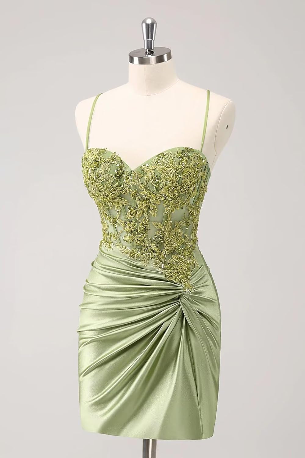 Sequin Lace Applique Homecoming Dresses for Teens Short Mermaid Prom Dress Glitter Cocktail Party Gowns