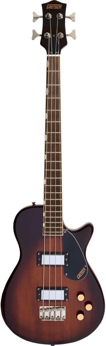 Gretsch Streamliner Jet Club Short-scale Electric Bass Guitar - Havana Burst