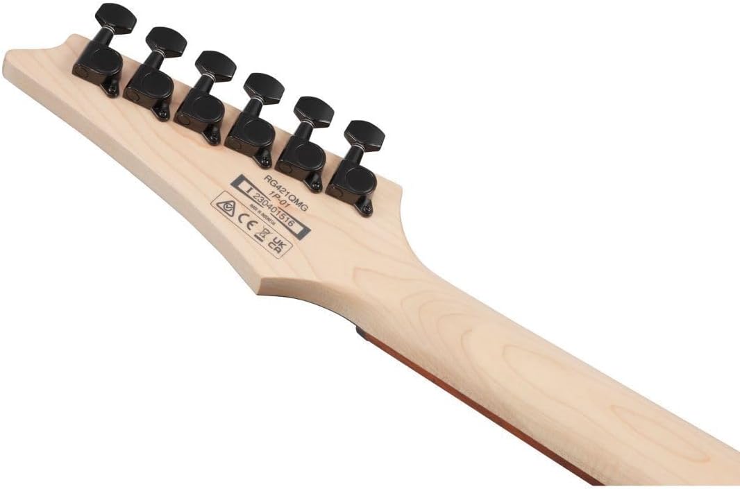 Ibanez RG421QM Electric Guitar - Cerulean Blue Burst