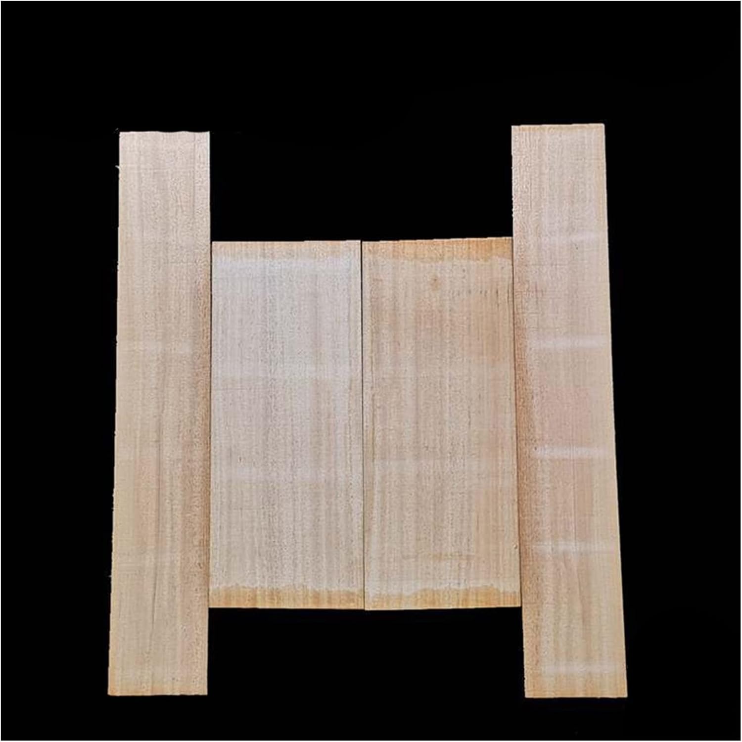 FLFL Mahogany Guitar Back and Side Board Veneer Practice Side Board Bending Material Unfinished Guitar Kit (Color : 1)