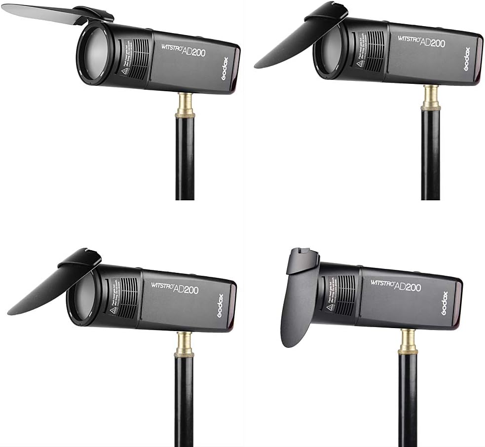 Godox AK-R1 Accessories Kit, Magnetic Port Compatible with Godox H200R Round Flash Head