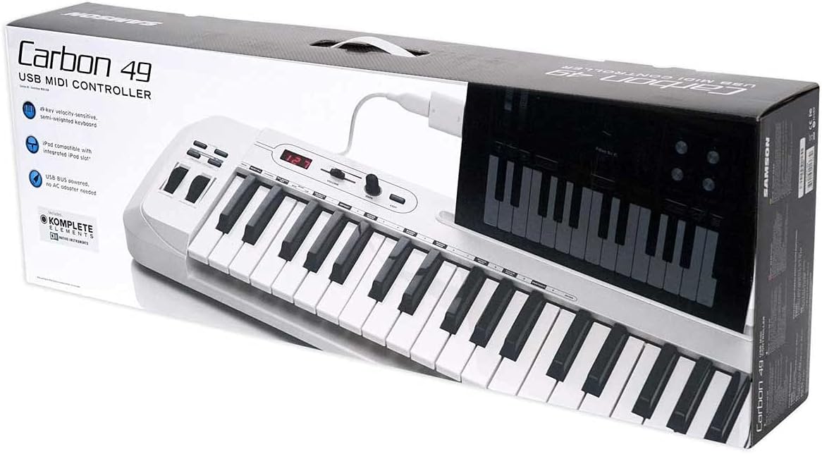 Samson Carbon 49 USB MIDI Controller (B Stock)