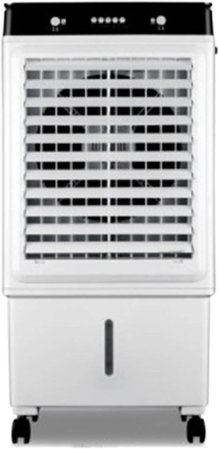 Evaporative Air Cooler, Personal Swamp Cooler with Large Water Tank and 3 Speeds, Fast Cooling Windowless Air Conditioner for Room
