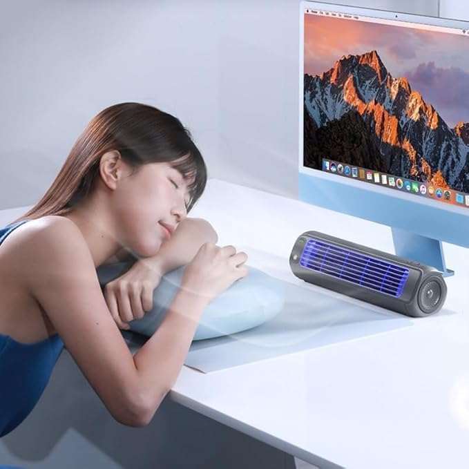 Portable Air Cooler 3 Speed Silent Portable Tower Fan, Natural Healthy Air Freshener